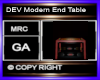 DEV Modern End Table