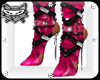 # onyx boots pink