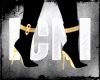 ✘ Black & Gold Boots