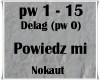 Powiedz mi - Nokaut