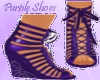 Sexy Purple Plat-forms