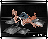 [Lo] Silver Love pillows