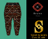Serpentine Print pants