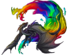 Ebon~Rainbow Dragon