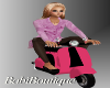 Pink Ride Vespa Toy
