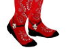 KIDS Red Cowgirl Boots