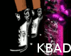 WhiteBlack Rave Heels F