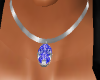[CI]Blu Diamond Necklace