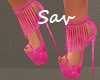 Pink Burlesque Heels