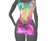 Holo Neon Gator Dress