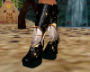 (B)Wiccan Snakeskin Boot