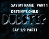 SAY NY NAME PART 1 DUB