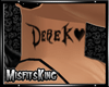 Derek <3 Neck Tat