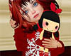 Doll Blond Hair w/ Poses