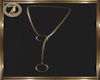 animated gold necklace