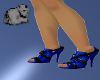 saya_blue black shoes