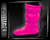 [D]Boots|Latex|Pink