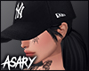 Ny Cap + Hair Black