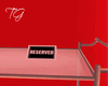 TG| Reserved Sign