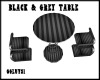BLACK & GREY TABLE