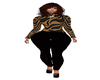 Brown Zebra Full Outfit