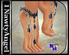 (1NA)  Sapphire Anklet