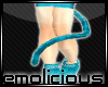 Emo Kawaii Tail Cyan