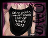 (OBS) Dear Santa tshirt 
