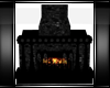 -AD- Black Fireplace