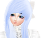 Icy Blue Doll Hair