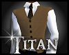 TT*Tan Dress Vest