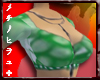 CA Busty Croptop Green