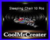 Sleeping Chair 10 Pos