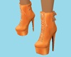 Chloe HT Boots Orange