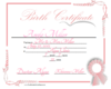 Angle Birth Certificate