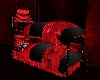 Red and Black Bunkbed
