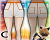 (C) Orange/White Rave V1