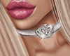 Crown Choker Silver