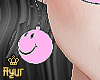 -AY- Emots Pink Earrings