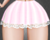 k. lace skirt pink