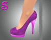 Pink High-heeled Shoes