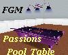 !FGM Passions Pool Table