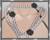 *D Pearl rose Necklace