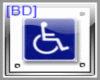 [BD] Handicap Sticker