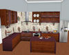 Maroon Animated Kitchen