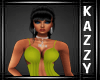 }KC{Val*Lime Green Dress