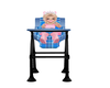 Blue Scaled High Chair