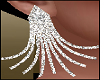 Diamond Fan Earrings