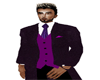 deep purple Suit