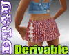 DT4U DERIV Skirt Mini